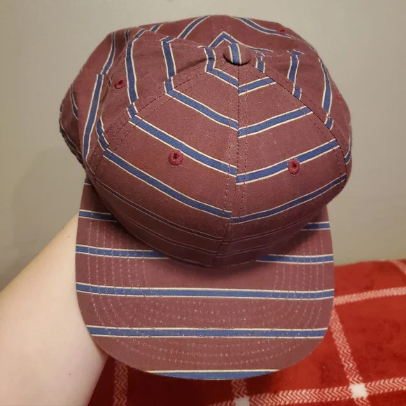 The Hundreds Striped Shirt Snapback Hat - Picture 6 of 7